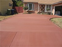 Stamp Concrete and Color Concrete