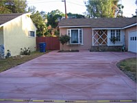 Stamp Concrete and Color Concrete