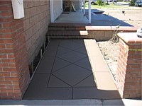 Concrete Porch