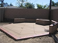 Concrete Patio