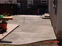 Concrete Patio