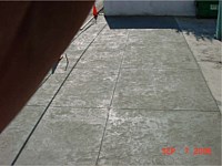 Stamp Concrete and Color Concrete