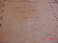 Stamp Concrete and Color Concrete