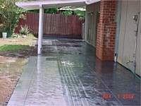 Concrete Patio