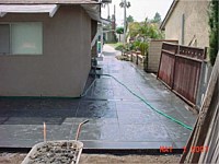 Stamp Concrete and Color Concrete