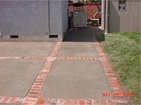 Brick Ribbon and Brick Planter