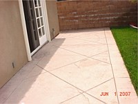 Concrete Patio