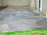 Concrete Patio