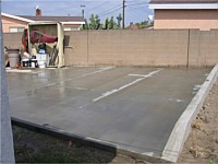 Concrete Patio