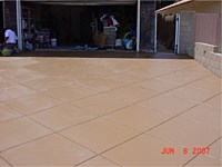 Stamp Concrete and Color Concrete