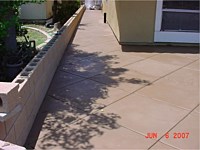 Concrete Patio