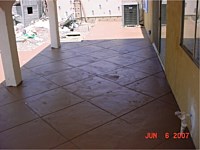 Concrete Patio