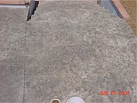 Stamp Concrete and Color Concrete