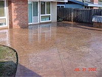 Concrete Patio