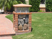 Brick Ribbon and Brick Planter