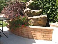 Brick Ribbon and Brick Planter