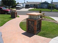 Brick Ribbon and Brick Planter