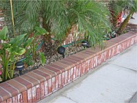 Brick Ribbon and Brick Planter